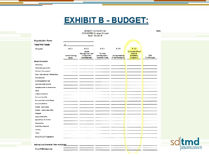 EXHIBIT B - BUDGET: EXHIBIT B - BUDGET: