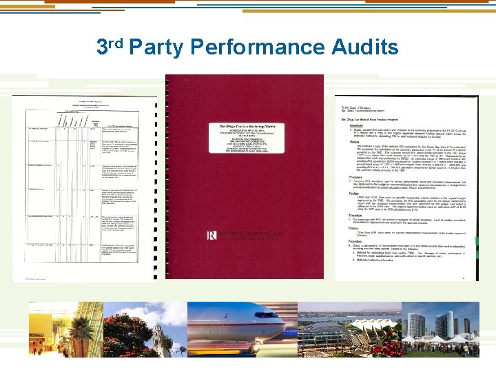 3 rd Party Performance Audits 