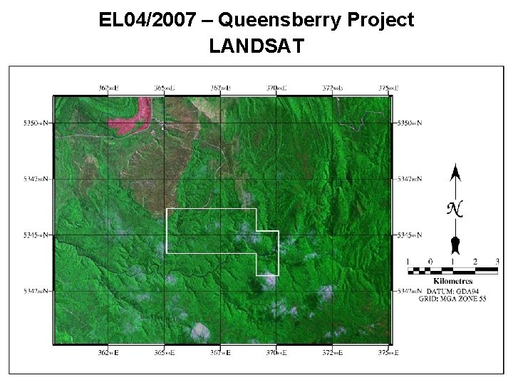 EL 04/2007 – Queensberry Project LANDSAT 