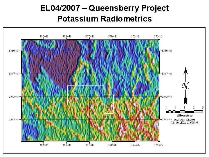 EL 04/2007 – Queensberry Project Potassium Radiometrics 