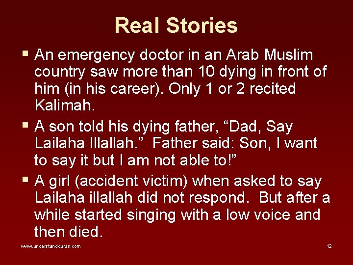 Real Stories § An emergency doctor in an Arab Muslim country saw more than Real Stories § An emergency doctor in an Arab Muslim country saw more than