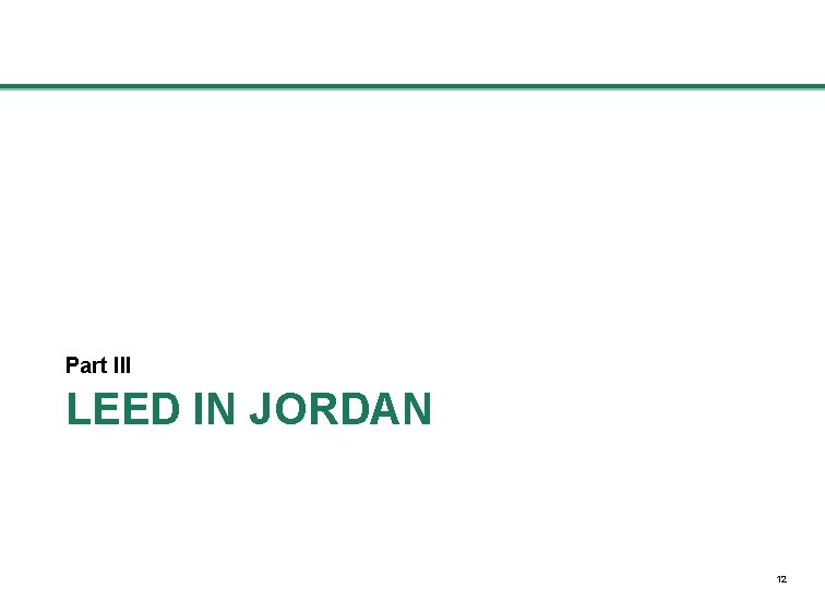 Part III LEED IN JORDAN 12 