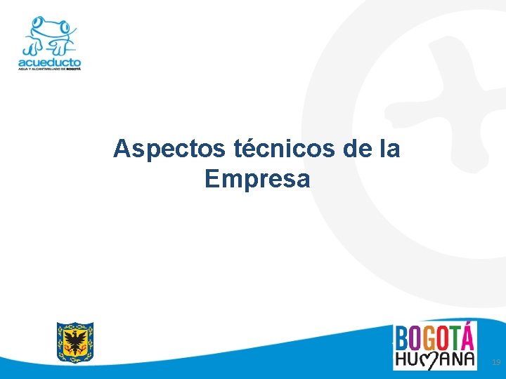 Aspectos técnicos de la Empresa 19 