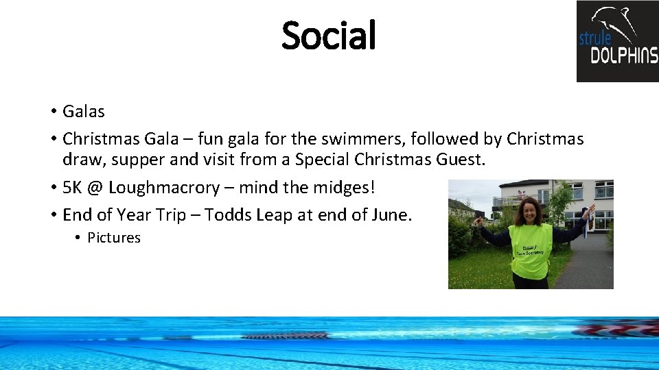 Social • Galas • Christmas Gala – fun gala for the swimmers, followed by