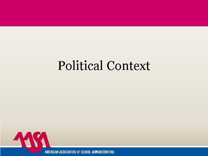 Political Context 