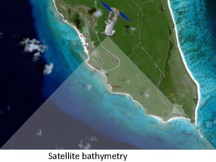 Satellite bathymetry 