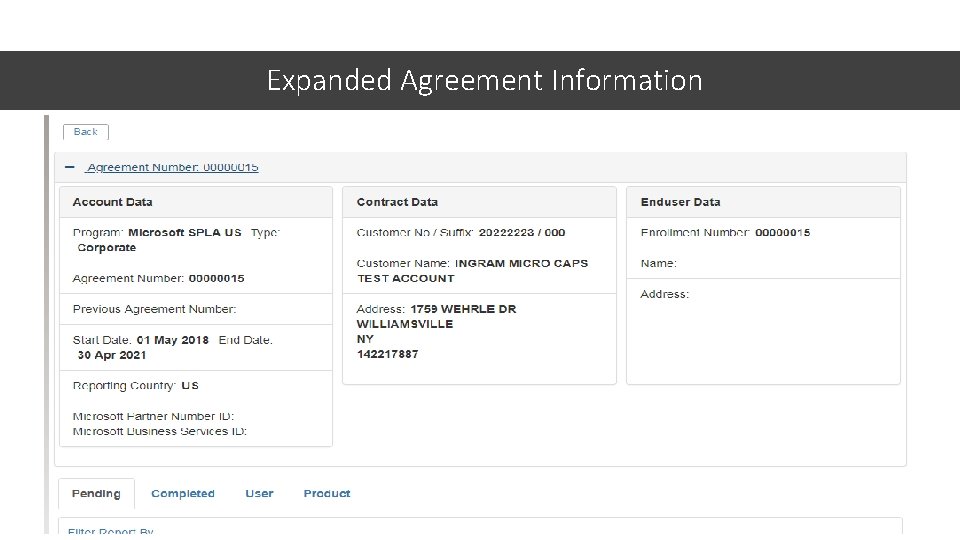 Expanded Agreement Information 