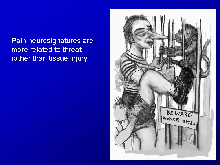 Pain neurosignatures are more related to threat rather than tissue injury 