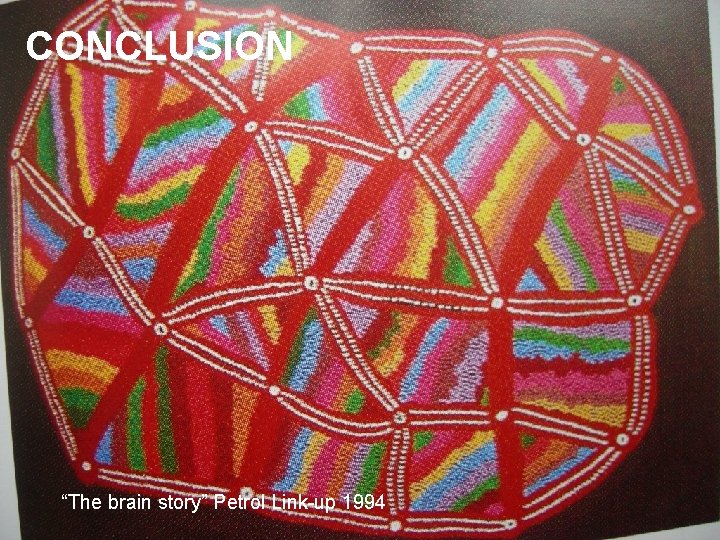 CONCLUSION “The brain story” Petrol Link-up 1994 