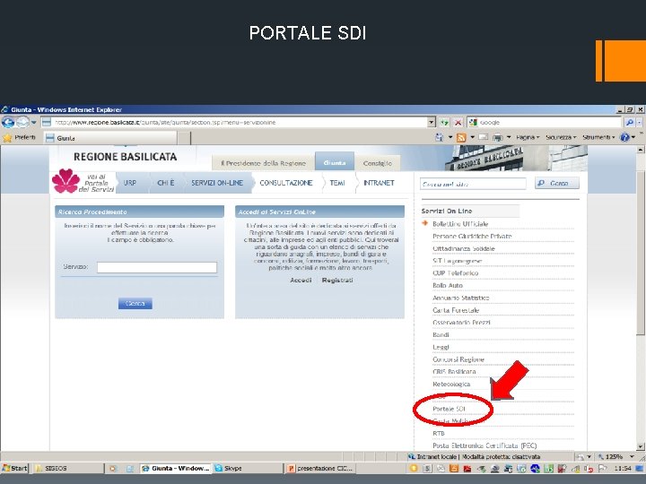 PORTALE SDI 