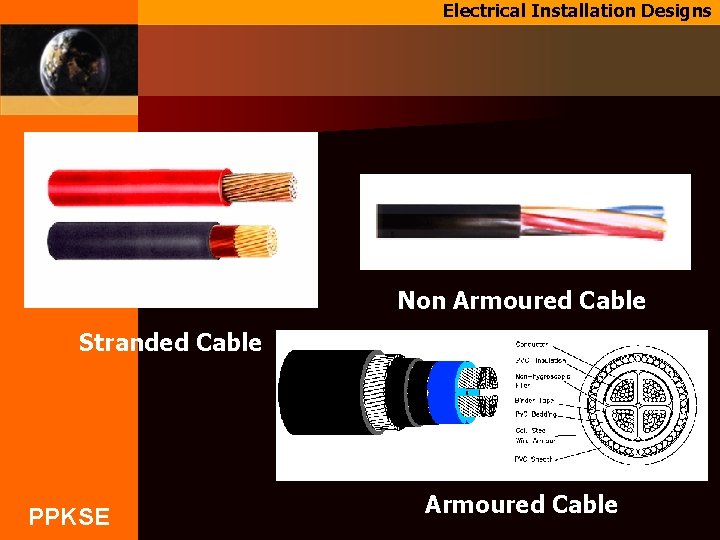 Electrical Installation Designs Non Armoured Cable Stranded Cable PPKSE Armoured Cable 