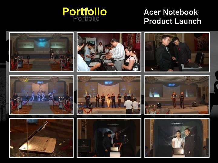Portfolio Acer Notebook Product Launch Integrated BTL Marketing Communications 