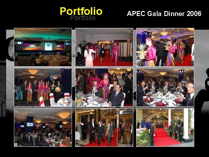 Portfolio APEC Gala Dinner 2006 Integrated BTL Marketing Communications 