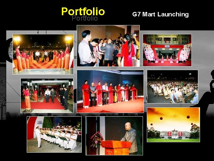 Portfolio G 7 Mart Launching Integrated BTL Marketing Communications 