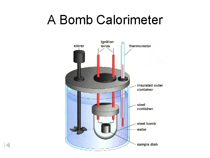 A Bomb Calorimeter 