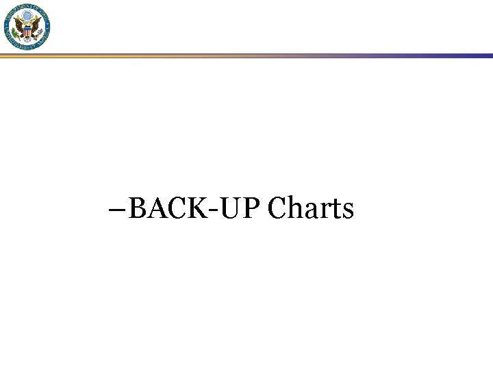 –BACK-UP Charts 