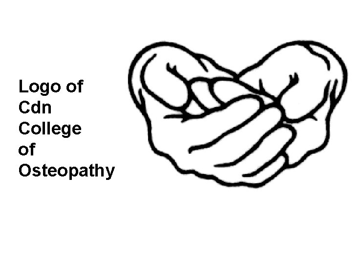 Logo of Cdn College of Osteopathy 