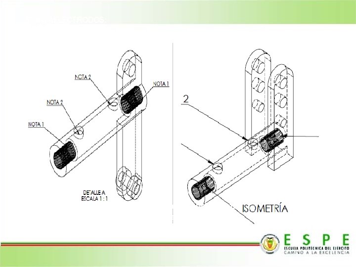 PORTAELECTRODOS: Estos elementos en particular demandaron muchas horas hombre y un apartado técnico considerable.