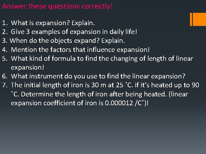 THERMAL EXPANSION By Mr Juwarto www juwarto com