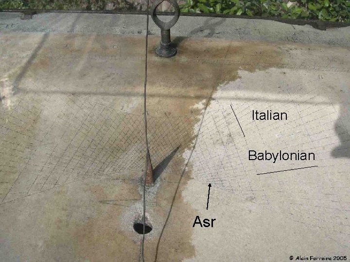 Italian Babylonian Asr 