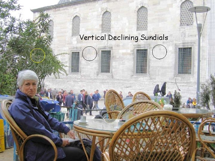 Vertical Declining Sundials 