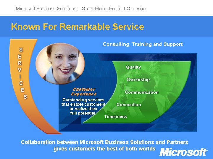 Microsoft Business Solutions – Great Plains Product Overview Known For Remarkable Service Consulting, Training