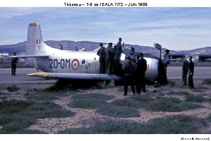 Tébessa – T-6 de l’EALA 7/72 – Juin 1959 (Jean-Louis Gosseaume) 