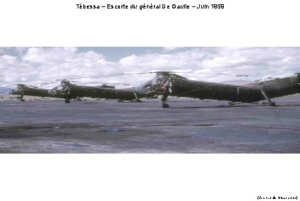 Tébessa – Escorte du général De Gaulle – Juin 1959 (Jean-Louis Gosseaume) 