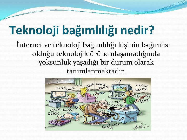 Teknoloji bağımlılığı nedir? İnternet ve teknoloji bağımlılığı kişinin bağımlısı olduğu teknolojik ürüne ulaşamadığında yoksunluk