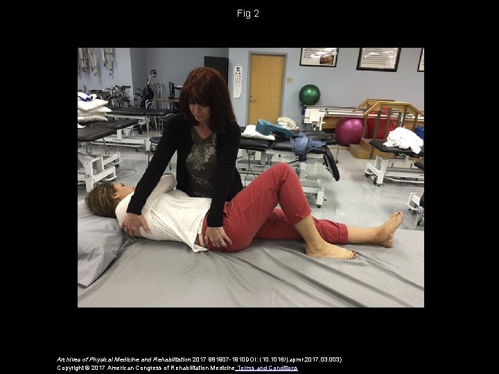 Fig 2 Archives of Physical Medicine and Rehabilitation 2017 981907 -1910 DOI: (10. 1016/j.