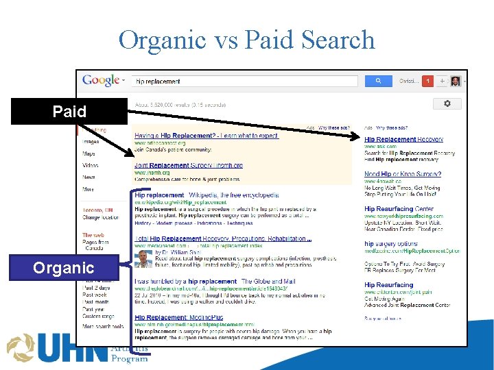 Organic vs Paid Search Paid Organic 