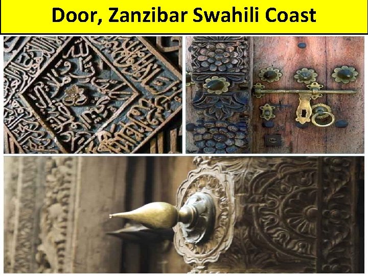 Door, Zanzibar Swahili Coast 