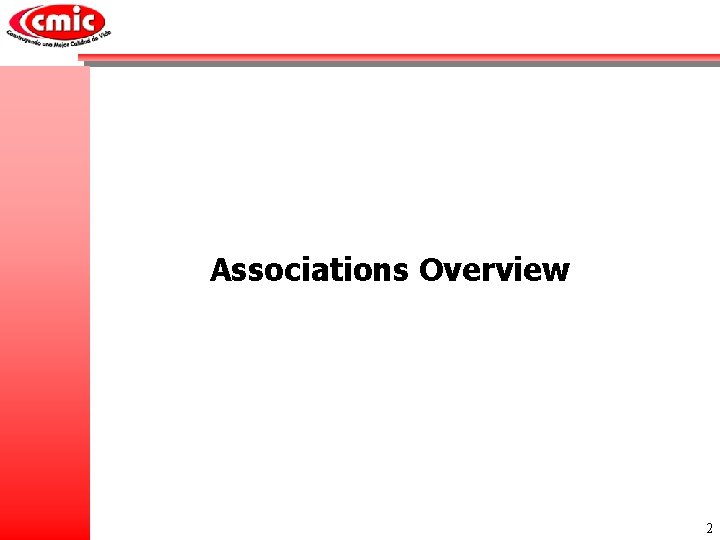 Associations Overview 2 