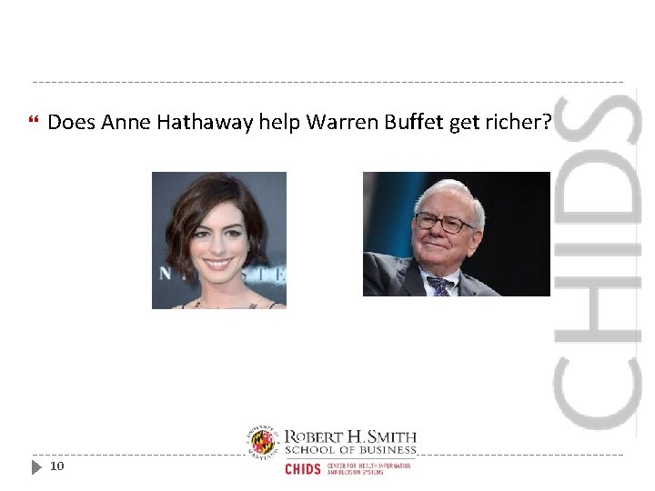  Does Anne Hathaway help Warren Buffet get richer? 10 