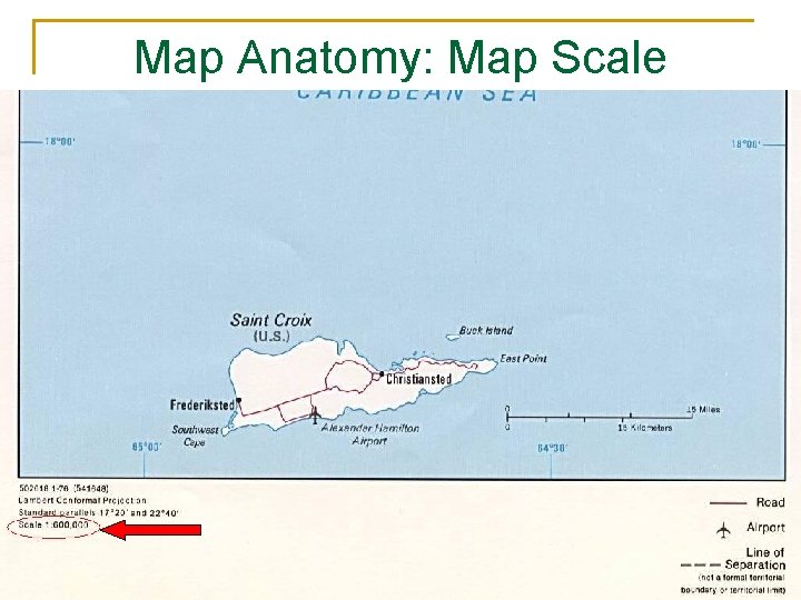 Map Anatomy: Map Scale 