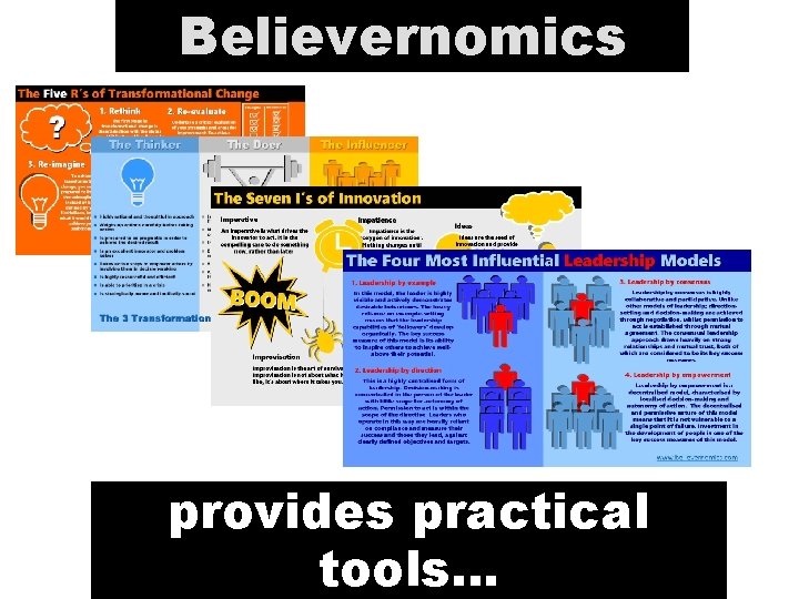 Believernomics provides practical tools… 