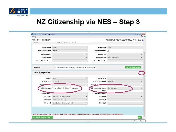 NZ Citizenship via NES – Step 3 