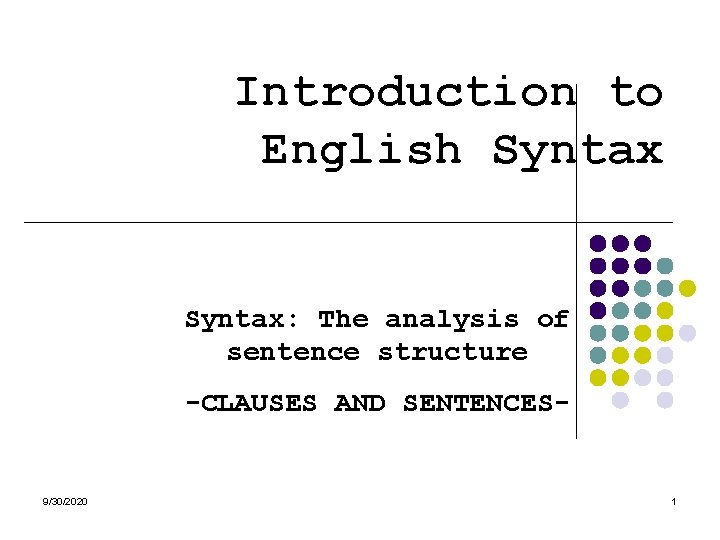 sentence-analyzer