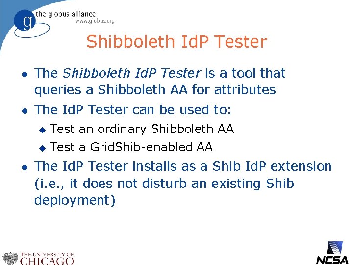 Shibboleth Id. P Tester l The Shibboleth Id. P Tester is a tool that