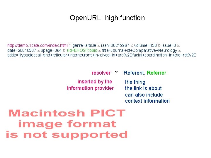 Open. URL: high function http: //demo. 1 cate. com/index. html ? genre=article & issn=00219967