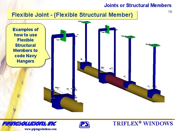 Joints or Structural Members Flexible Joint - (Flexible Structural Member) 18 Examples of how