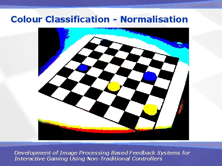 Colour Classification - Normalisation Development of Image Processing Based Feedback Systems for Interactive Gaming