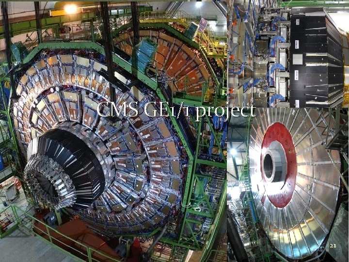 CMS GE 1/1 project 21 