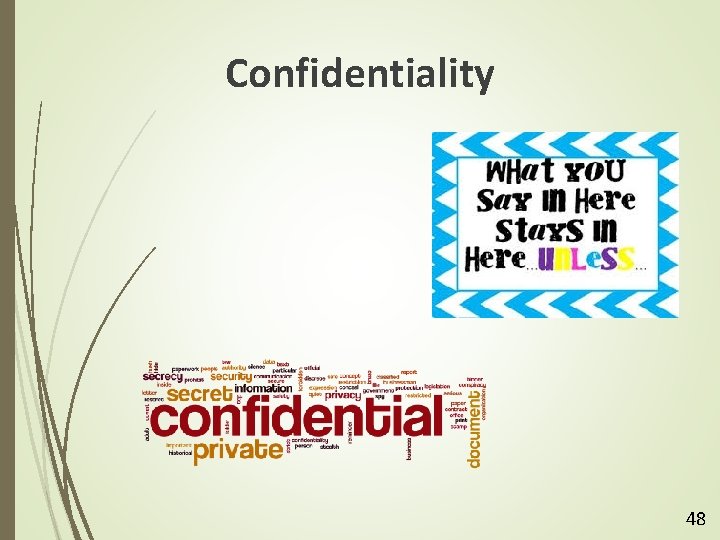 Confidentiality 48 