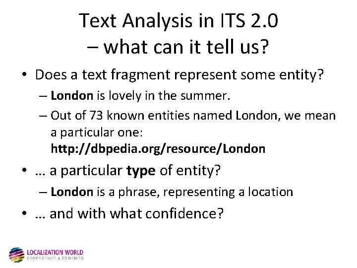 Text Analysis in ITS 2. 0 – what can it tell us? • Does