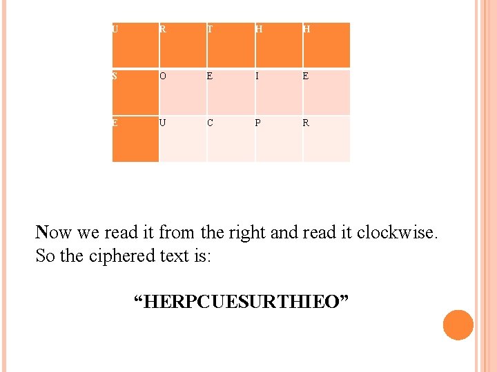  U R T H H S O E I E E U C