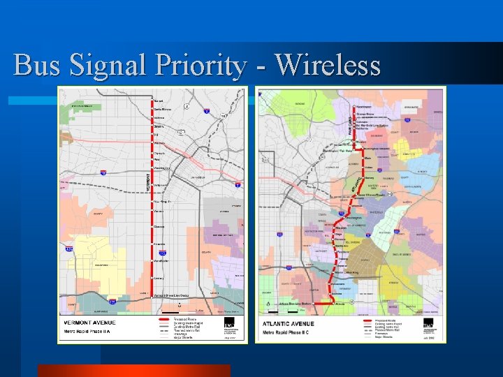 Bus Signal Priority - Wireless 