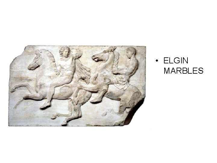  • ELGIN MARBLES 