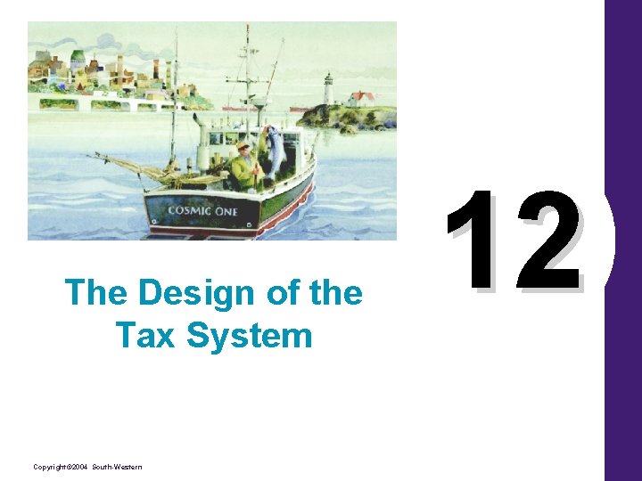 The Design of the Tax System Copyright© 2004 South-Western 12 