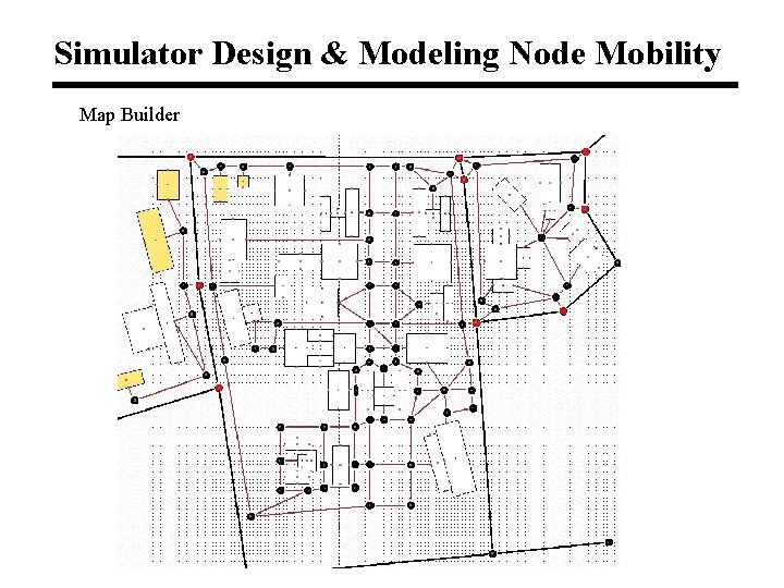 Simulator Design & Modeling Node Mobility Map Builder 